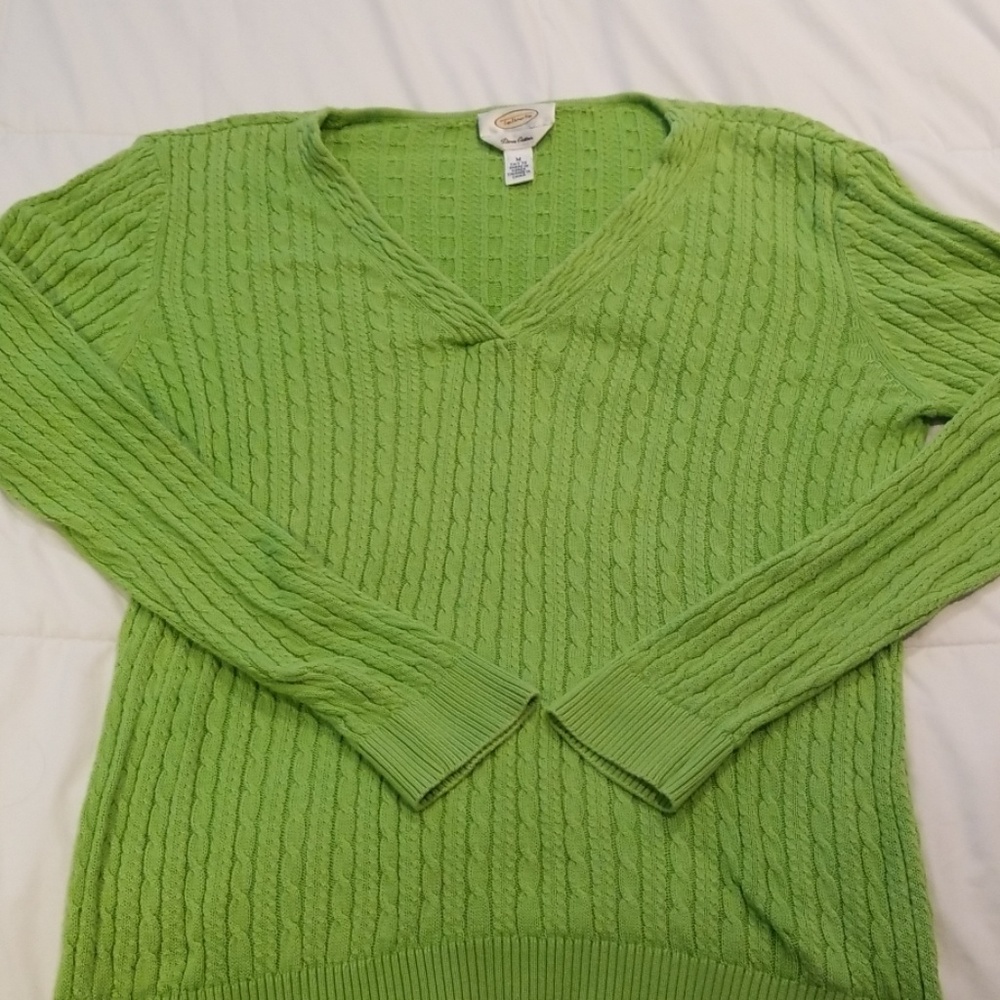 A cotton sweater